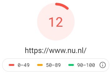 pagespeed insights voorbeeld