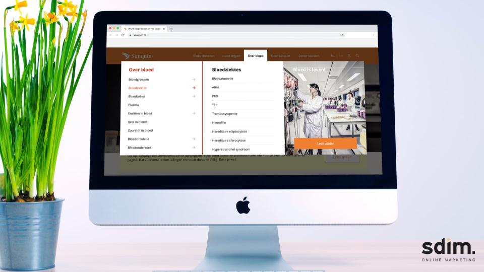 Sanquin website migratie