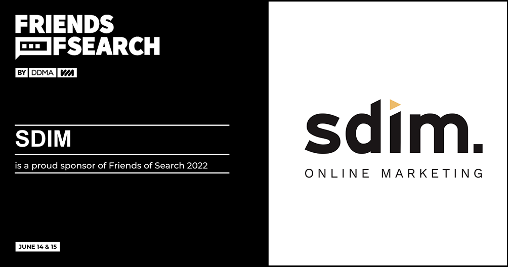 Friends of Search sponsor 2022 SDIM