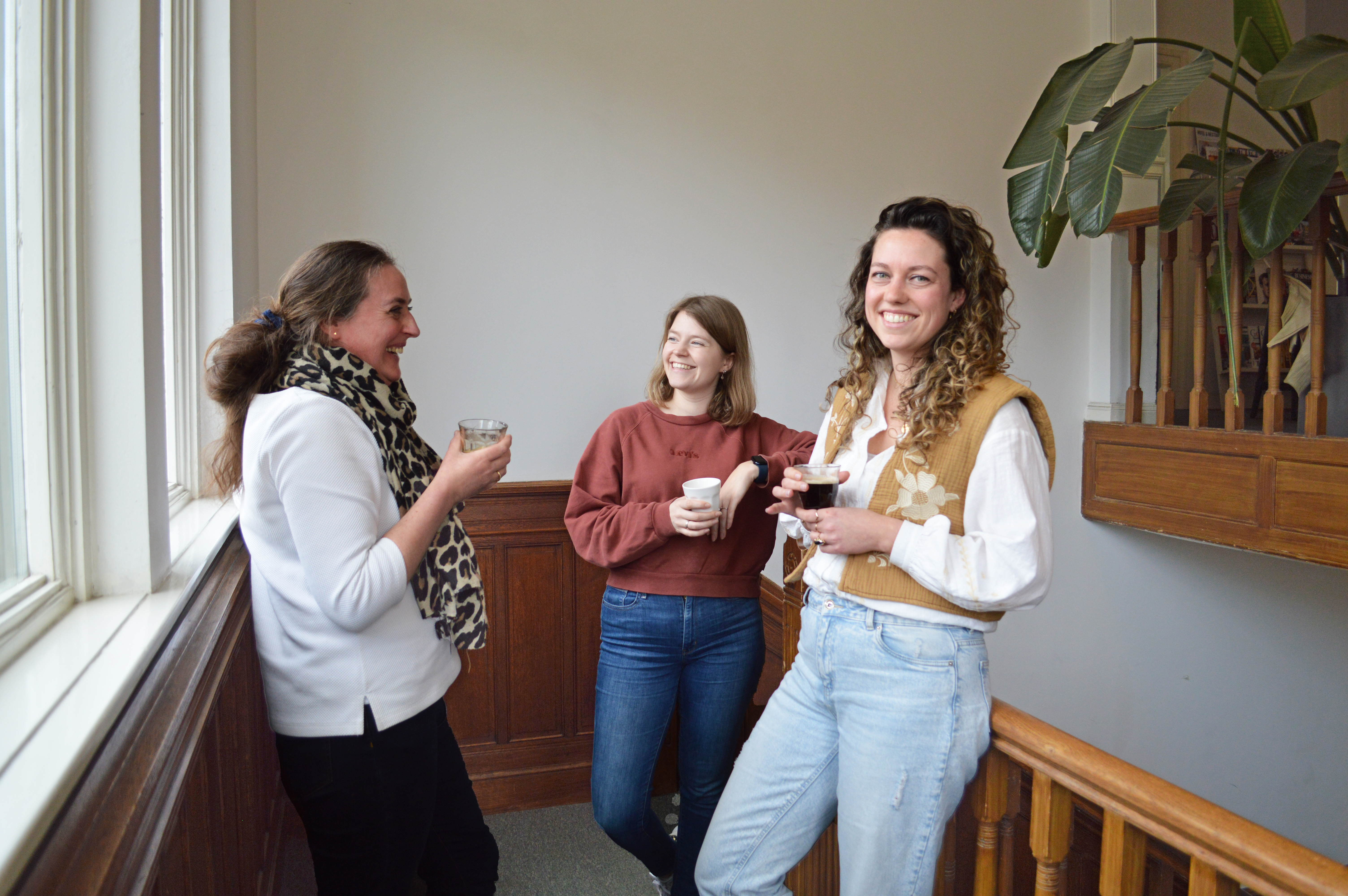 SDIM collega's Annette, Céline en Chloë