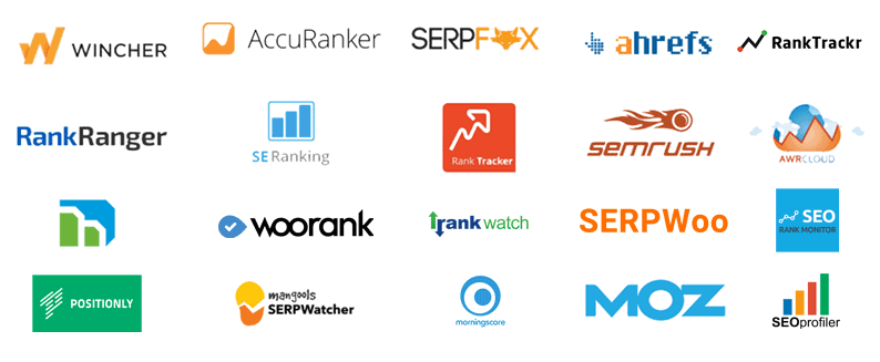 rank trackers logos 2019